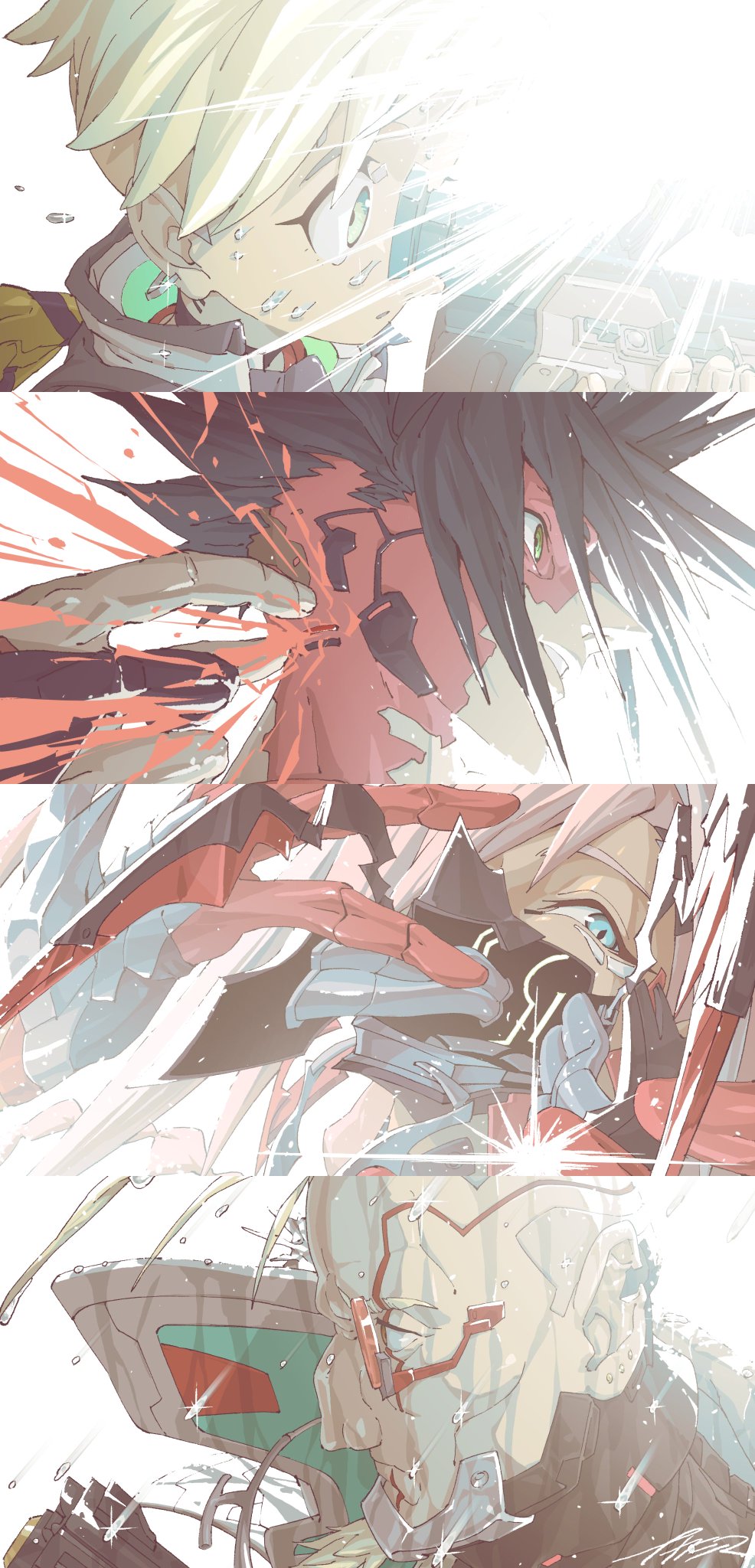 边缘行者2 开播纪念：参与原画/道具美术设定的中岛绘制 fanart 祝贺（兼任